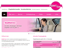 Tablet Screenshot of point-car.de